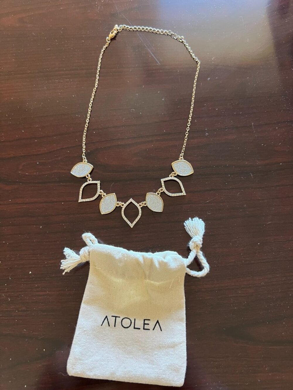 Golden Atolea Necklace